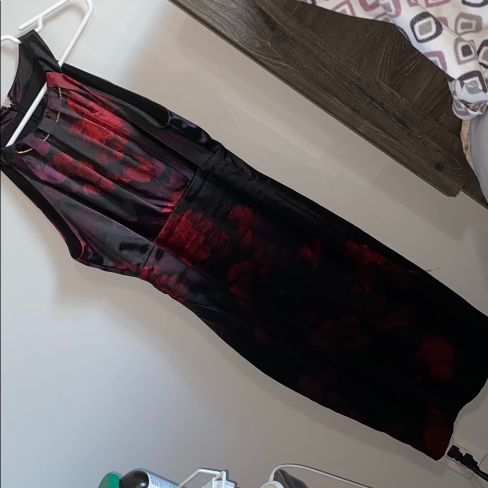 Le chateau high neck dress